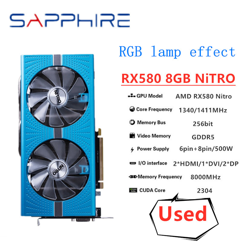 Rtx 3070 8Gb Graphics Card - Оригинальная видеокарта SAPPHIRE RX 580 8G