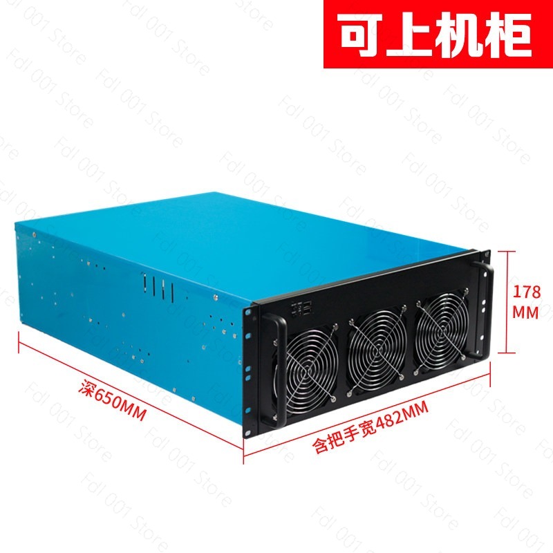 Корпус для 4U-многокартовых си – обзор и цена 8 Gpu 4U Server Chassis